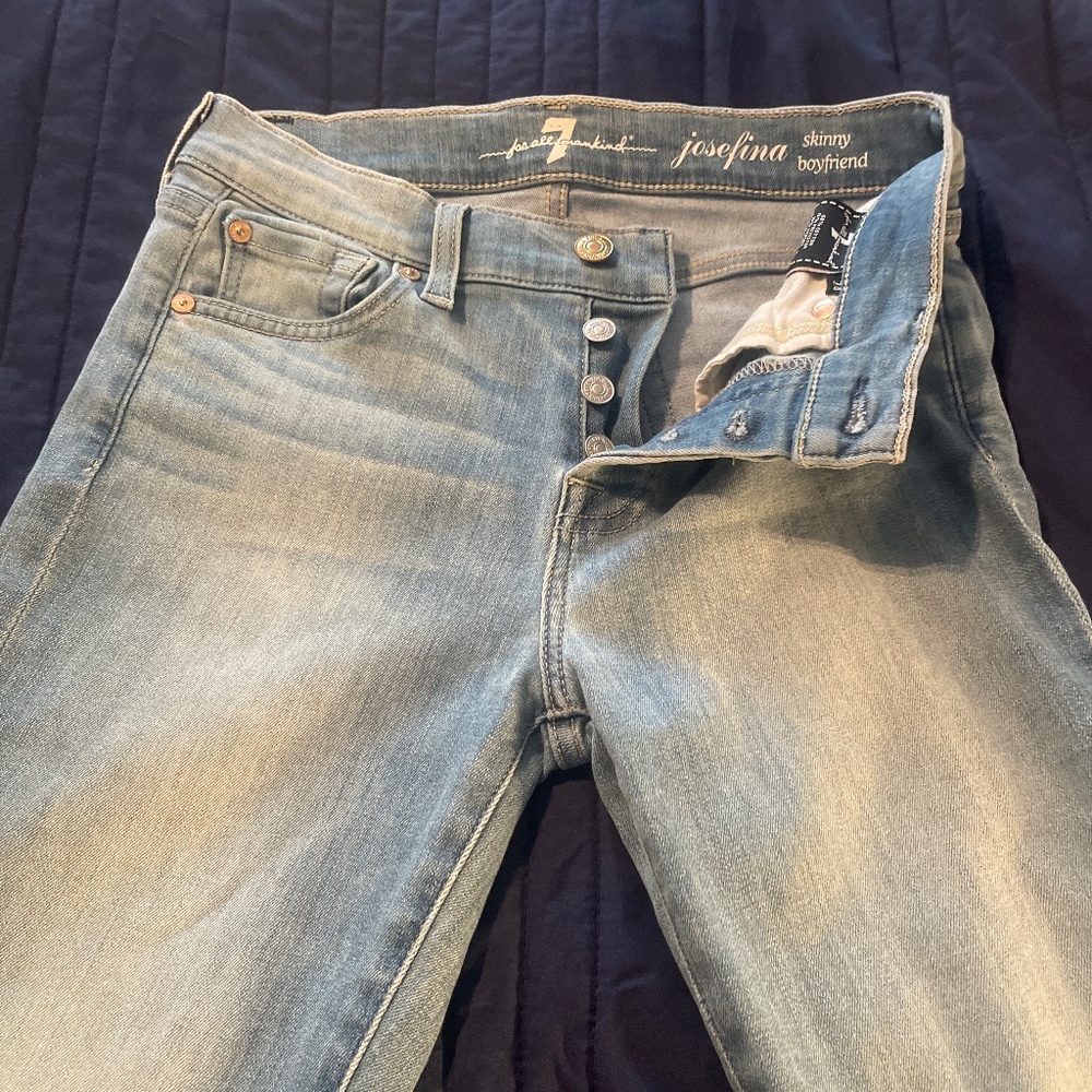7 for all mankind Josephina skinny boyfriend